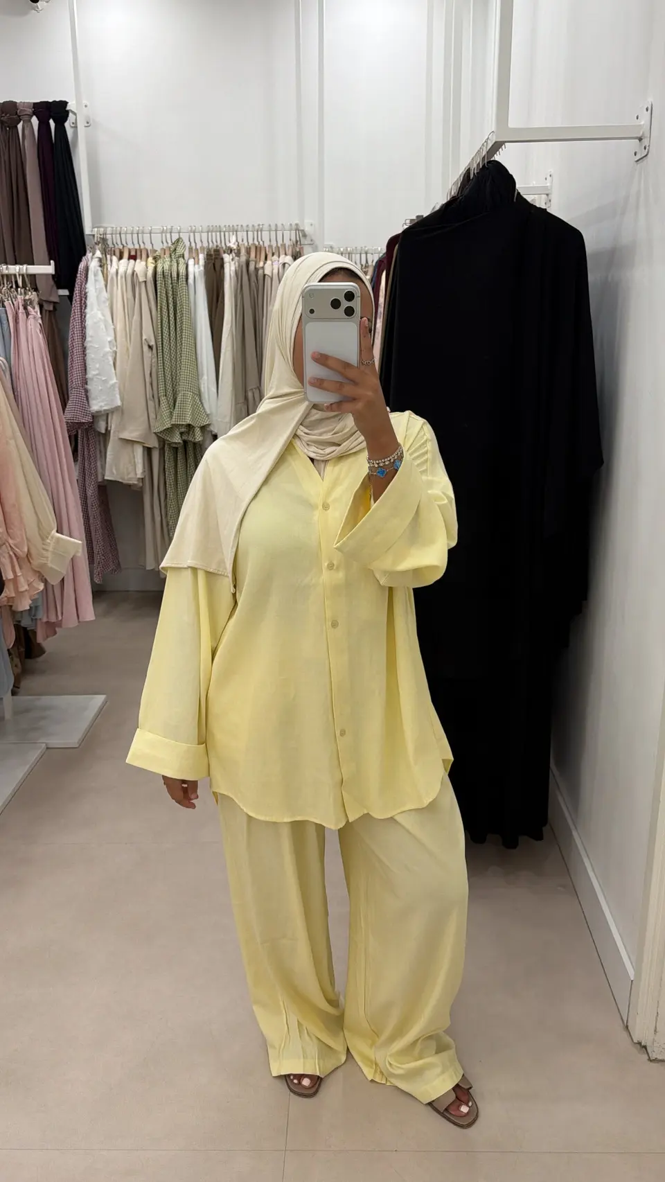 LINEN SET YELLOW