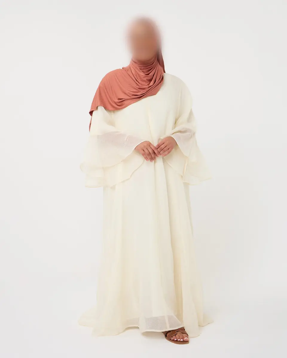 MAXI DRESS SAFFIYA'S OFFWHITE