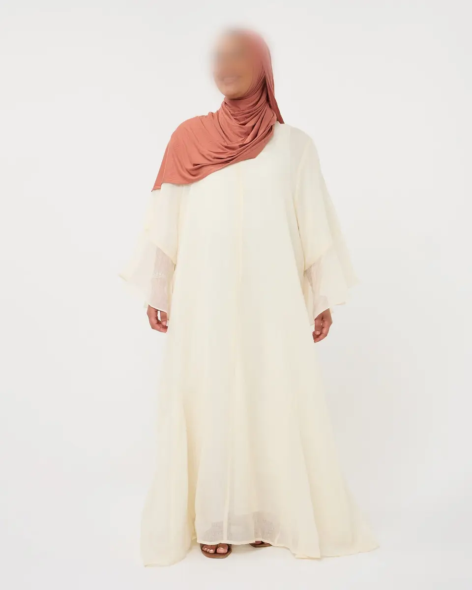 MAXI DRESS SAFFIYA'S OFFWHITE