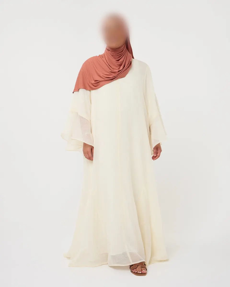 MAXI DRESS SAFFIYA'S OFFWHITE