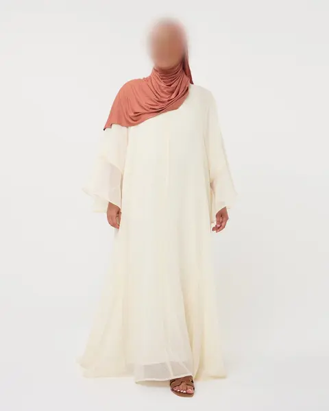 MAXI DRESS SAFFIYA'S OFFWHITE