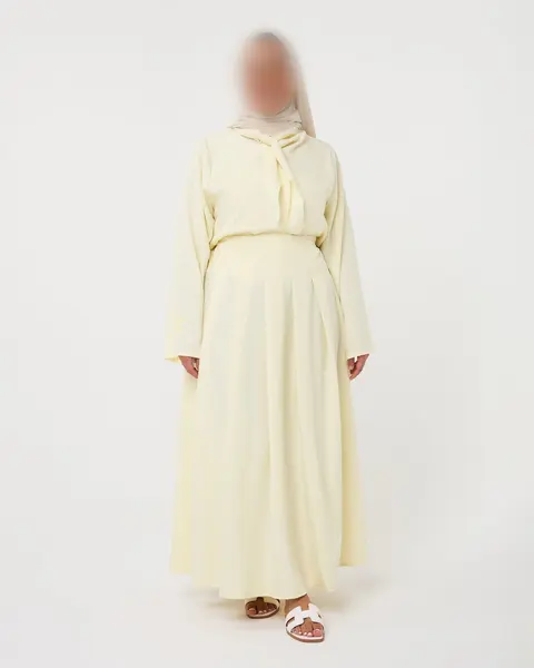 SAFFIYA'S SKIRT SET YELLOW