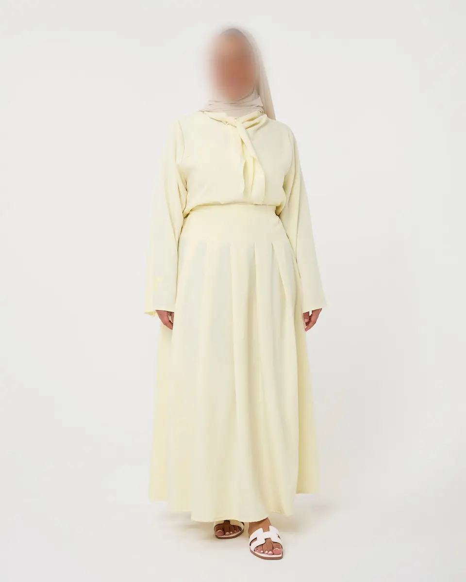 SAFFIYA'S SKIRT SET YELLOW
