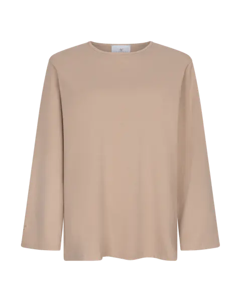 OVERSIZED TOP TAUPE
