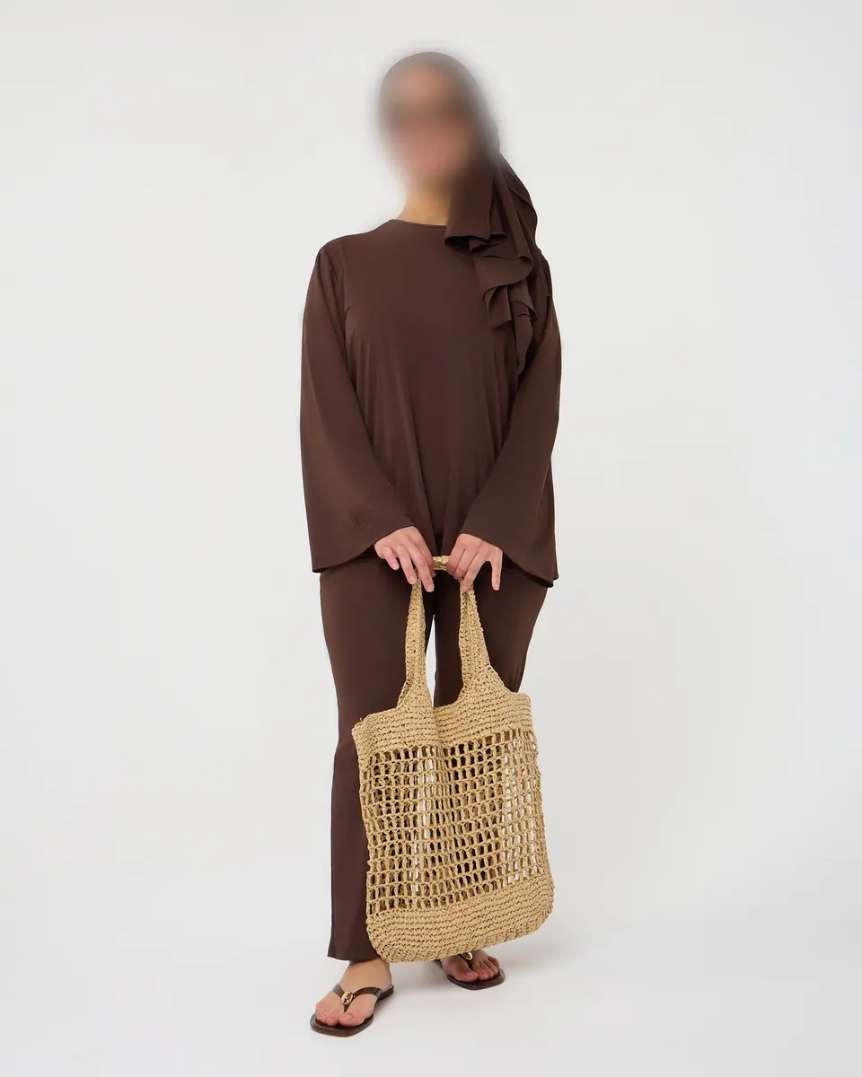 PANTALON BURKINI DARKBROWN