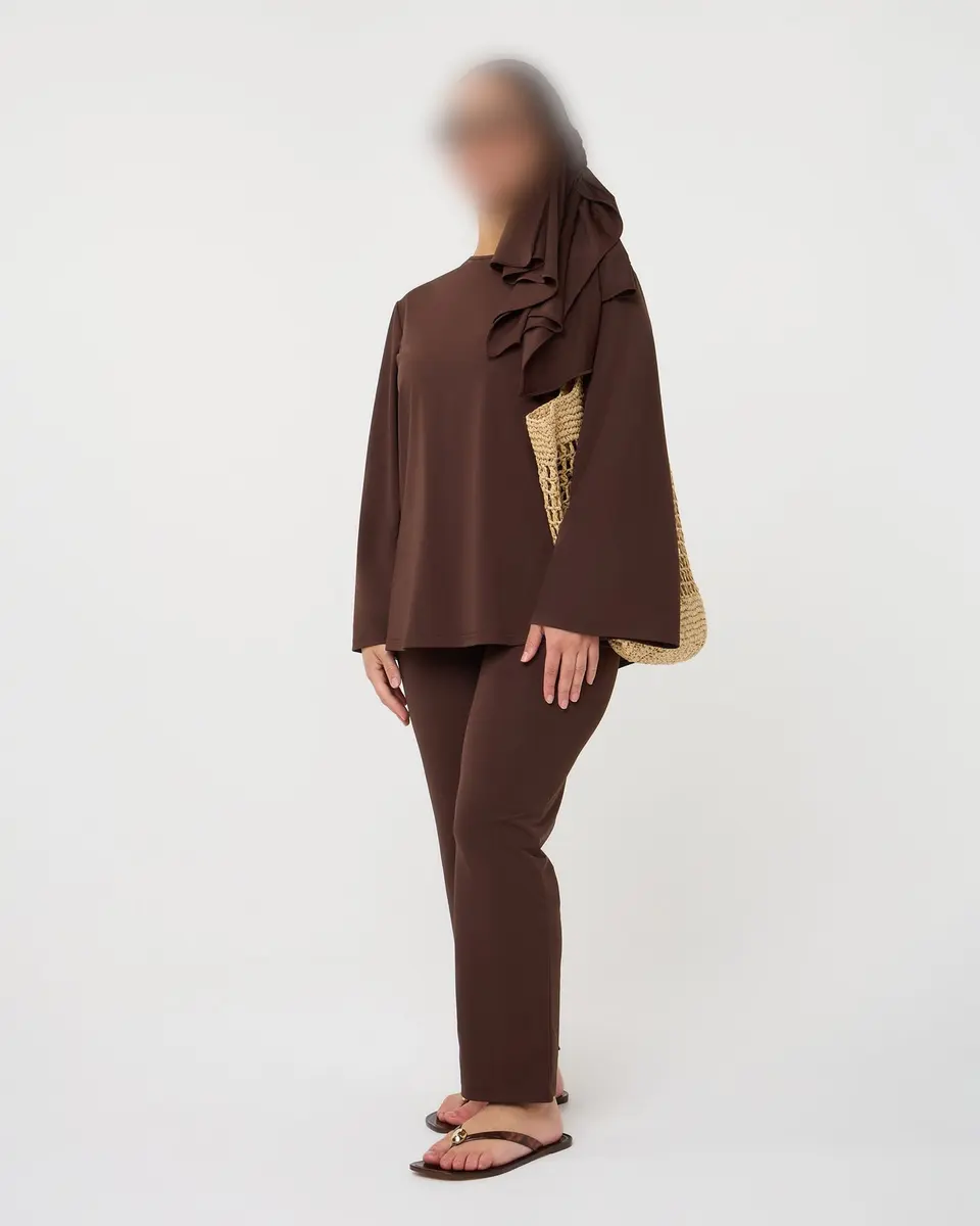 PANTALON BURKINI DARKBROWN