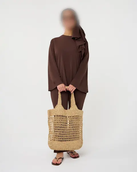PANTALON BURKINI DARKBROWN