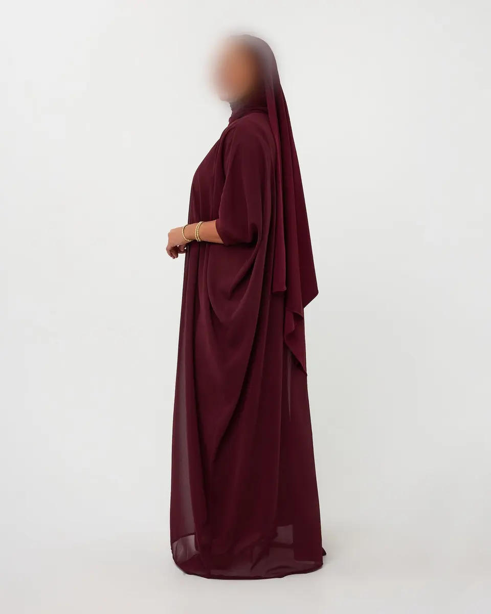 CAPEDRESS CHIFFON CHERRY