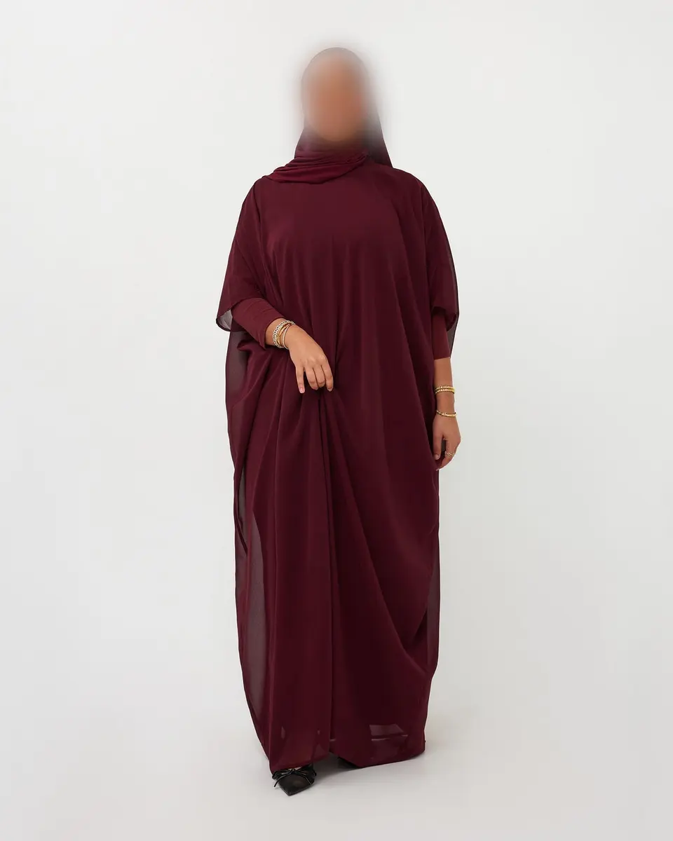 CAPEDRESS CHIFFON CHERRY