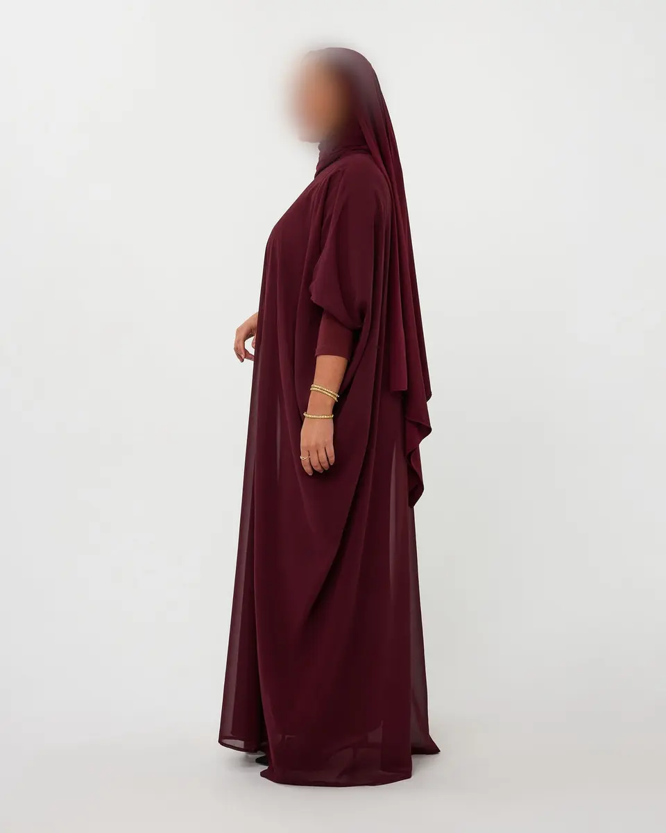 CAPEDRESS CHIFFON CHERRY
