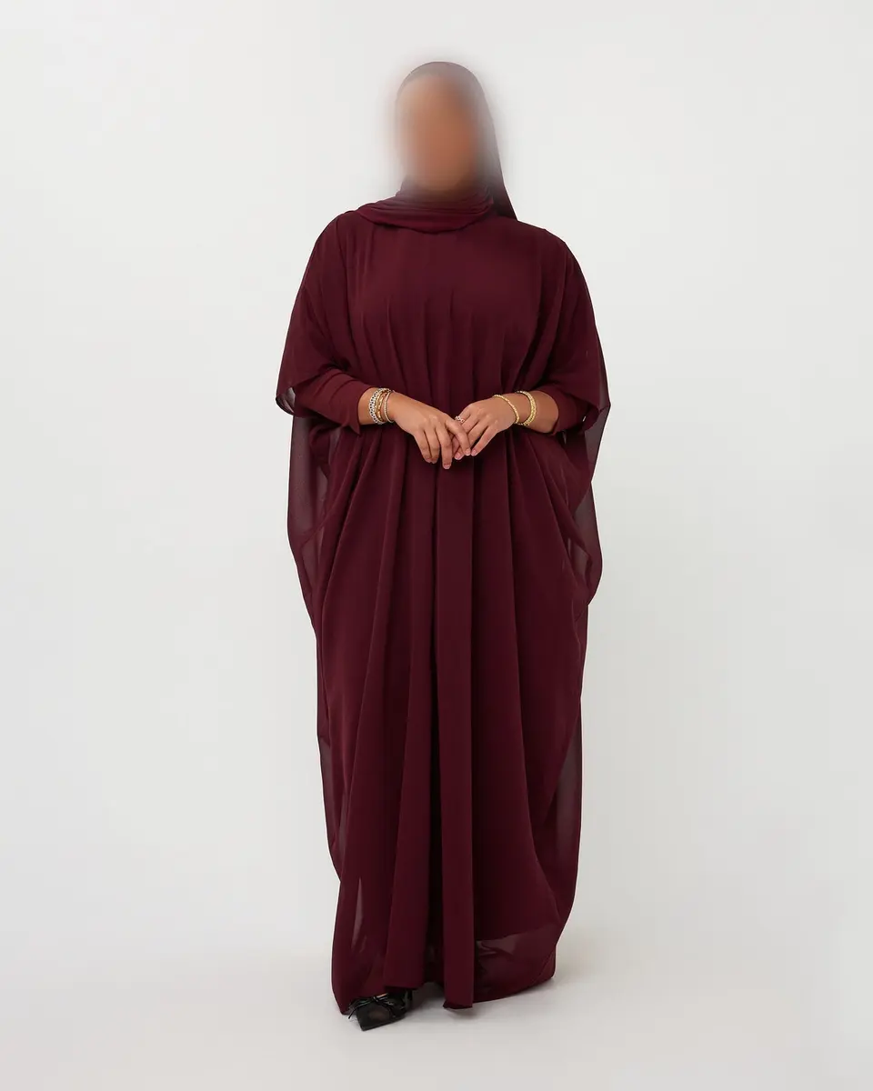 CAPEDRESS CHIFFON CHERRY