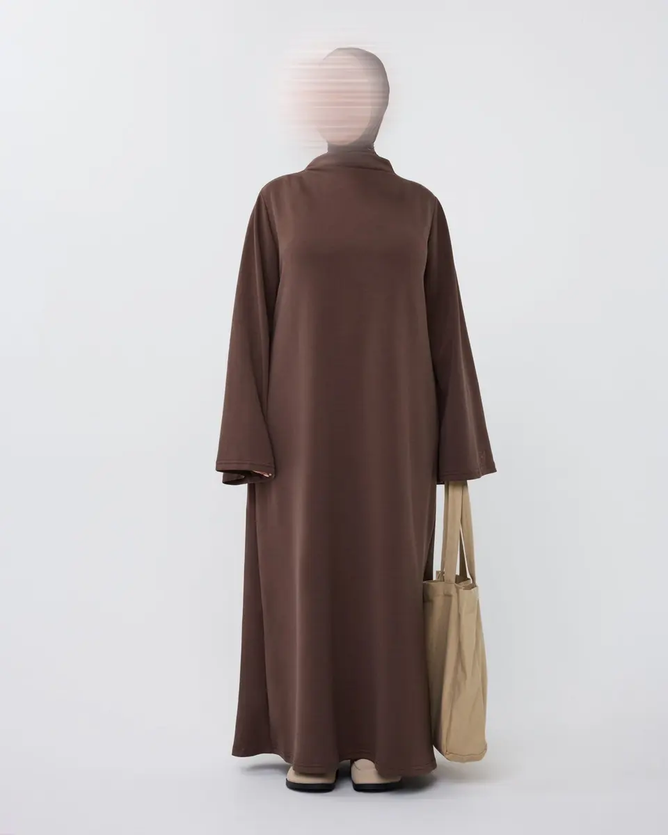 SAFFIYAS JERSEY DARKBROWN