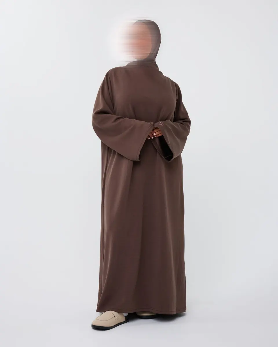 SAFFIYAS JERSEY DARKBROWN