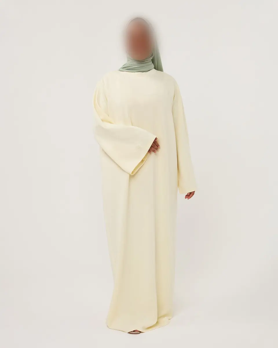 SAFFIYA'S JERSEY DRESS BUTTERYELLOW