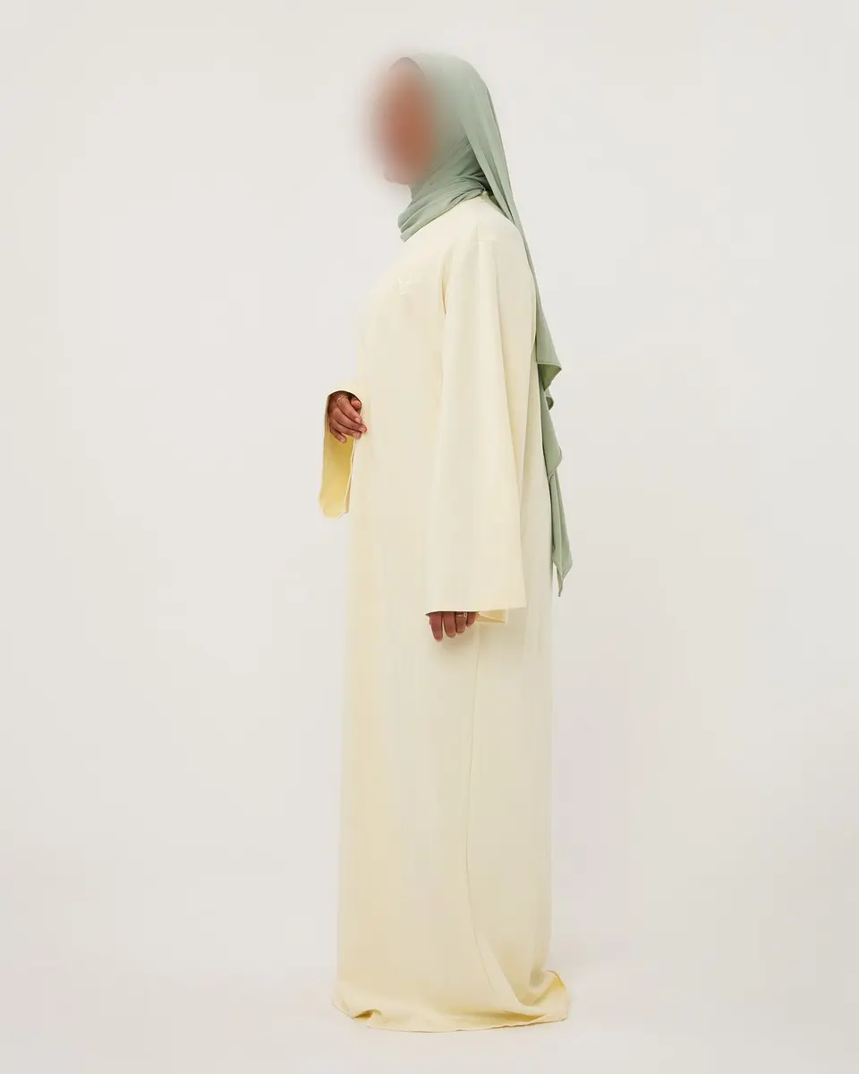 SAFFIYA'S JERSEY DRESS BUTTERYELLOW