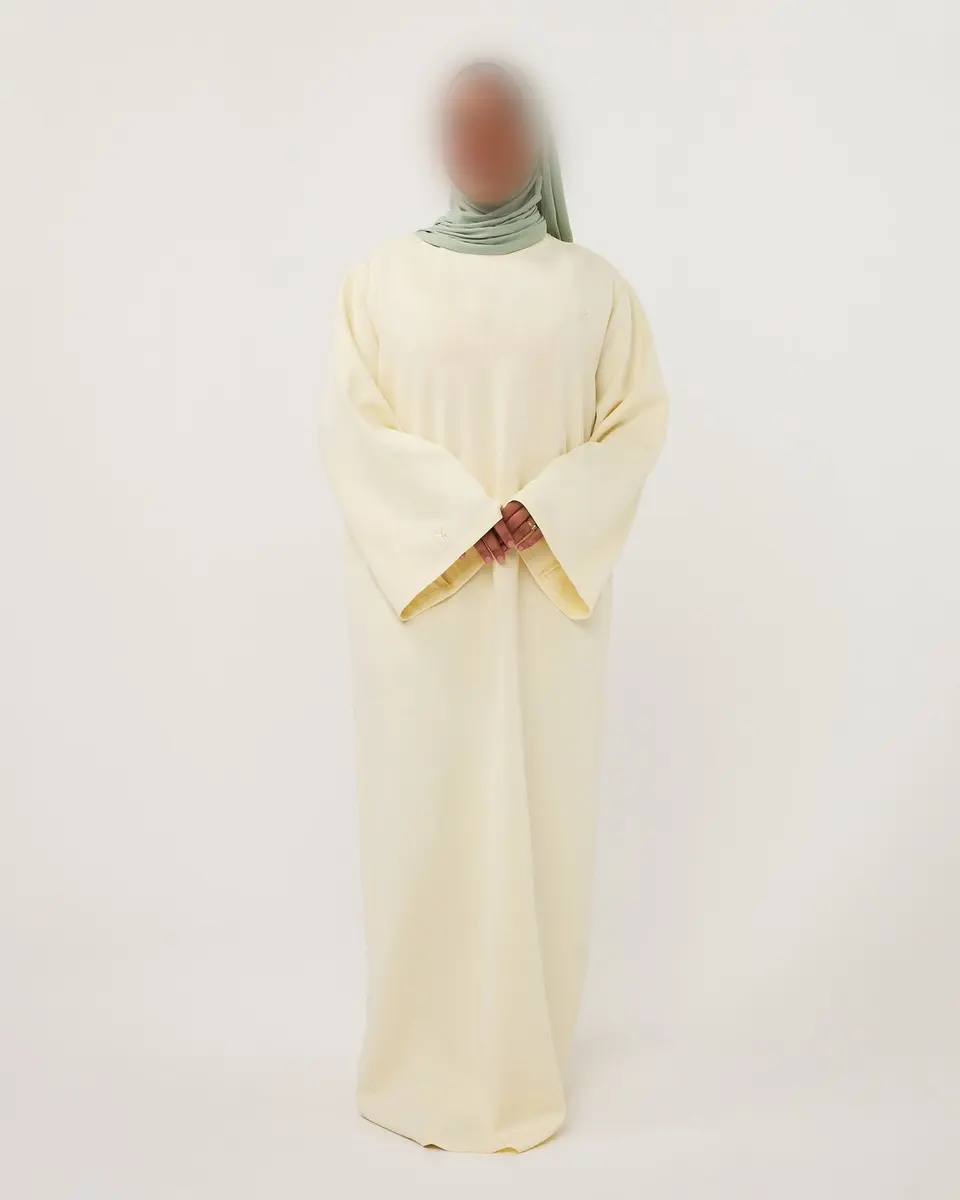 SAFFIYA'S JERSEY DRESS BUTTERYELLOW