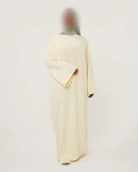 SAFFIYA'S JERSEY DRESS BUTTERYELLOW