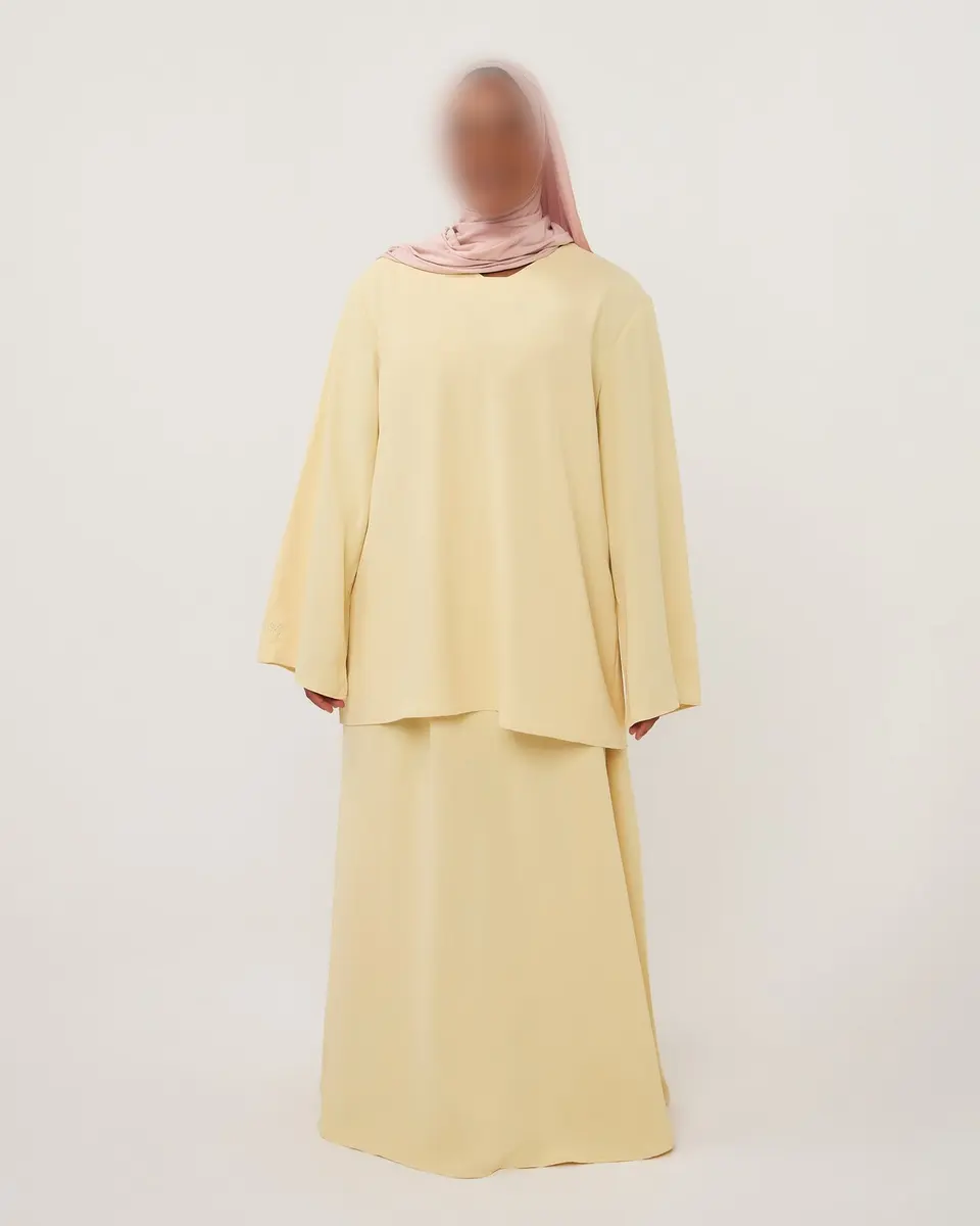 SKIRT SET BUTTERYELLOW