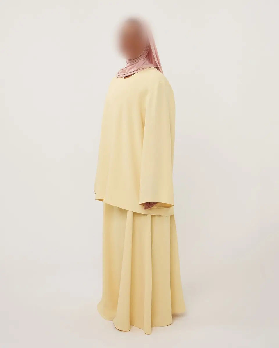 SKIRT SET BUTTERYELLOW