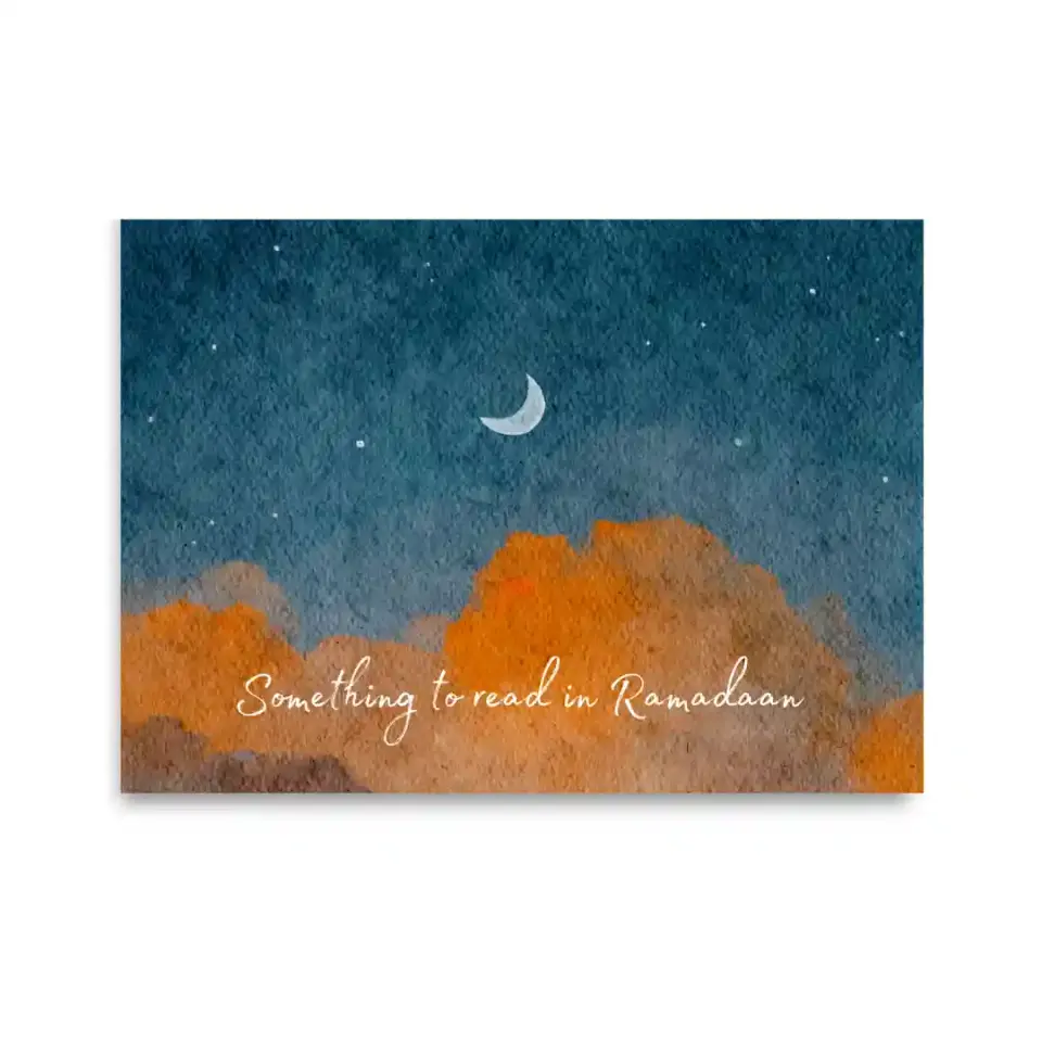 Kaartje – Something to Read in Ramadaan
