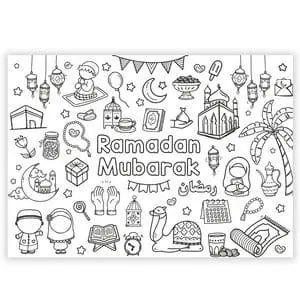 De Grote Ramadan Kleurposter 70x50cm