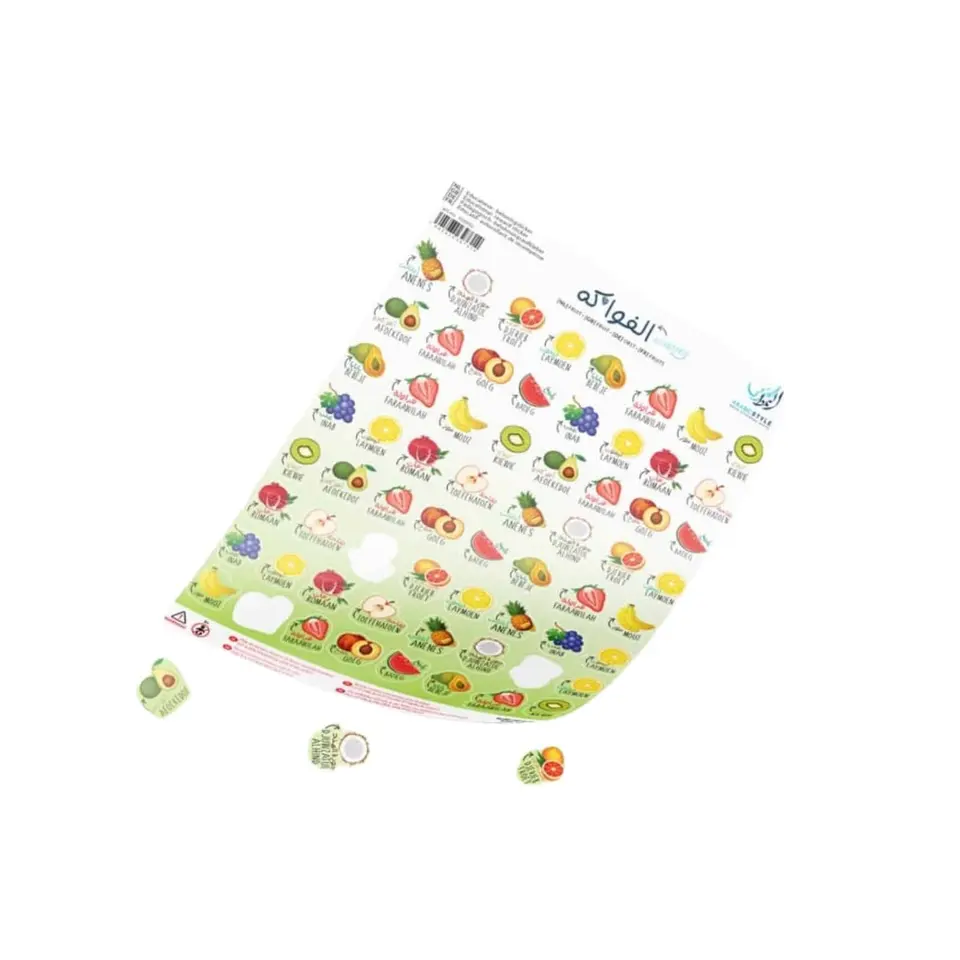 Stickers arabic style DIV – Fruitsoorten