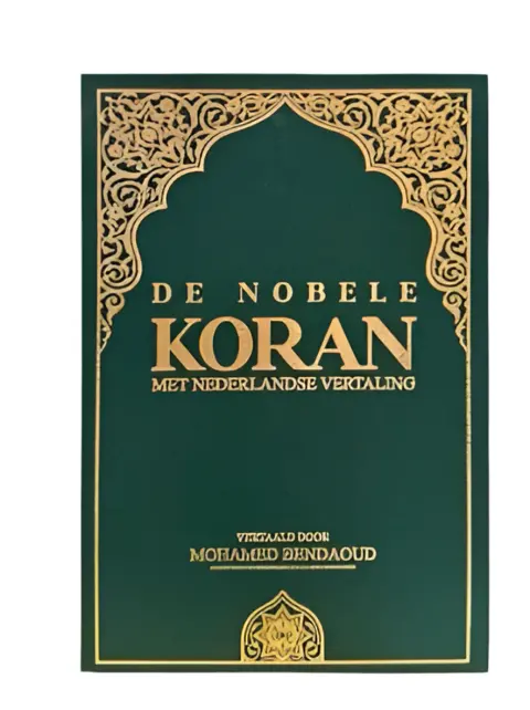 De Nobele Koran met Nederlandse vertaling- Mohamed Bendoud – Groen