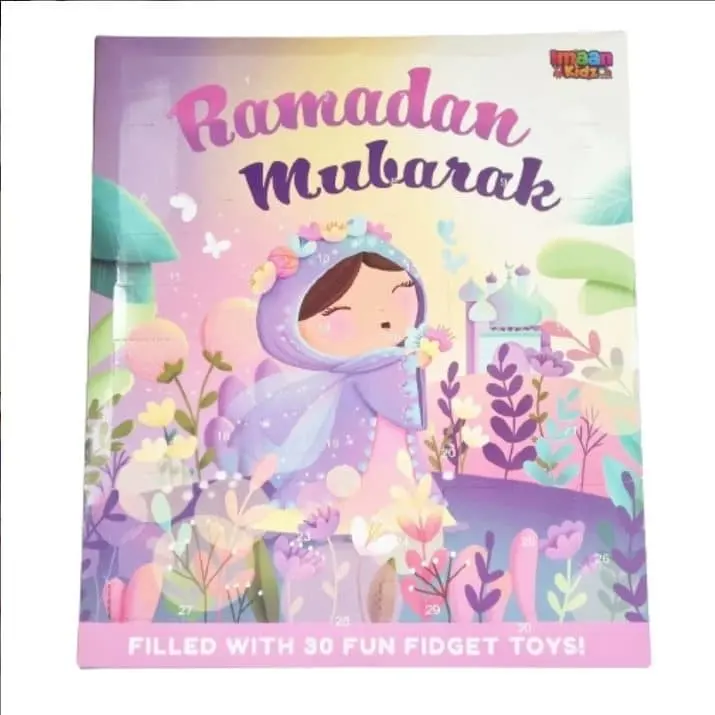Ramadan Mubarak Fidget Aftelkalender Roze