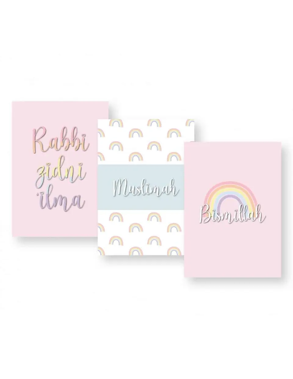 Schriften A4 – Regenboog