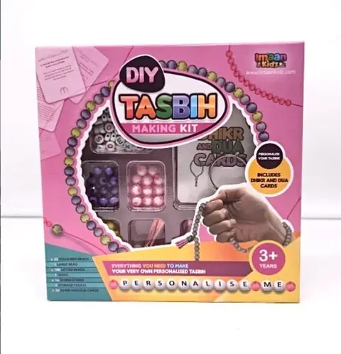 DIY Tasbih Maak Kit Roze XL