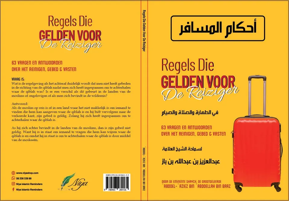 Regels die gelden voor de Reiziger