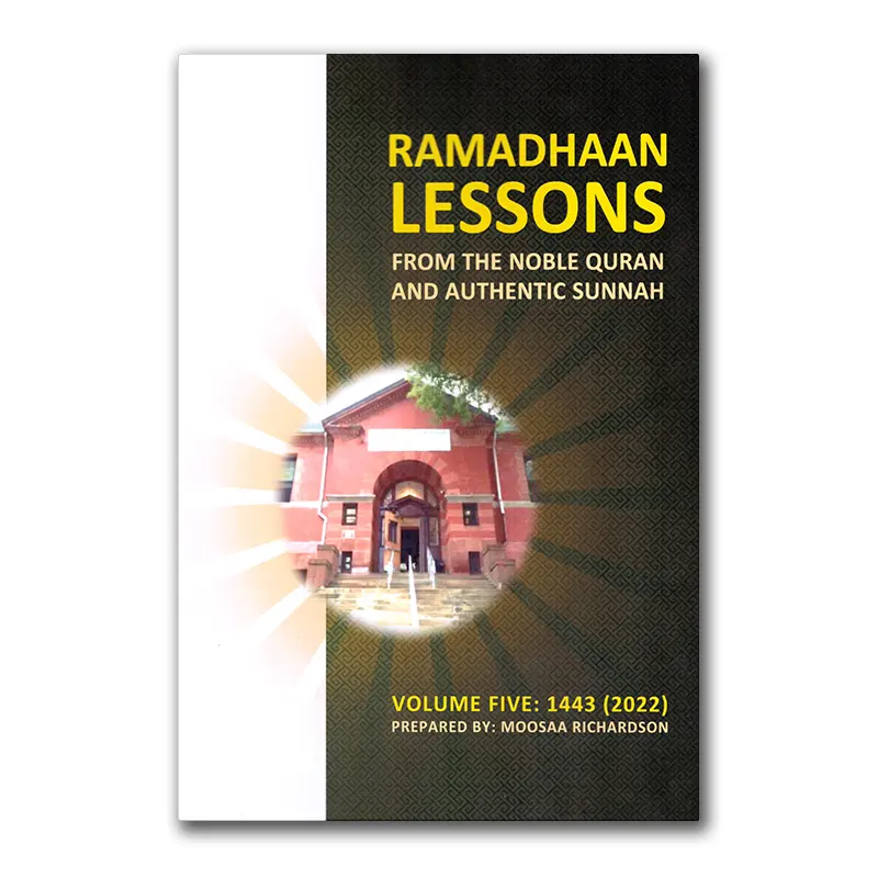 Ramadhaan Lessons – Volume Five 1433 Workbook