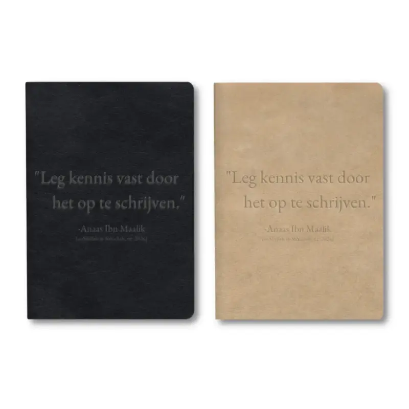 Notitieboek – “Leg Kennis Vast door het op te Schrijven”