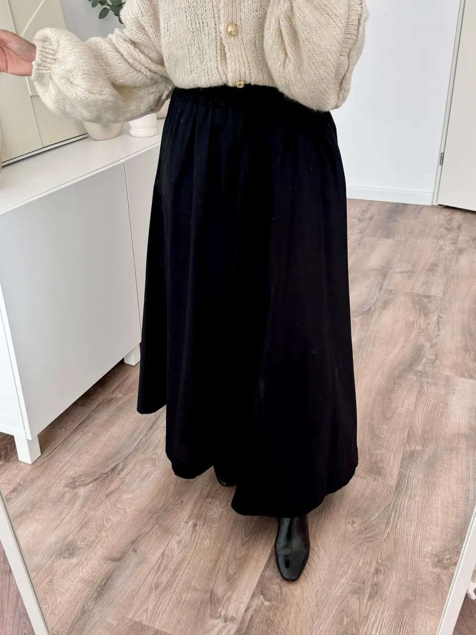 Lumine cotton skirt