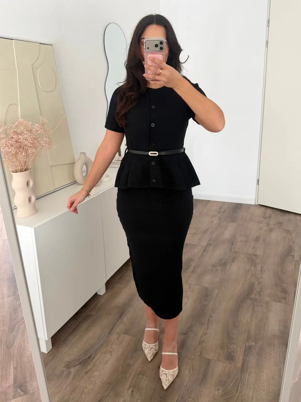 Melinda knit set with belt