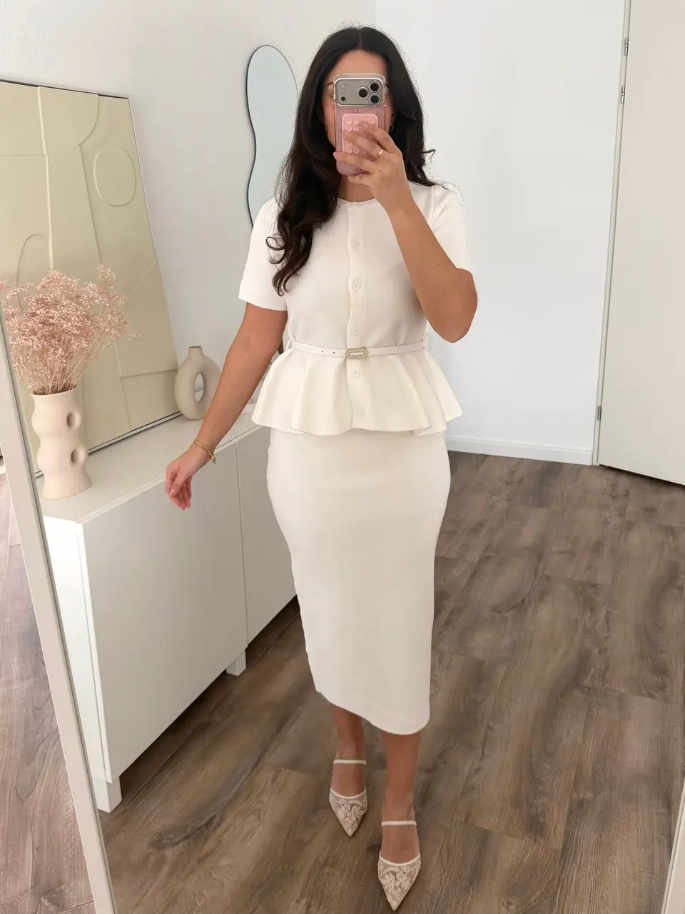 Melinda knit set with belt